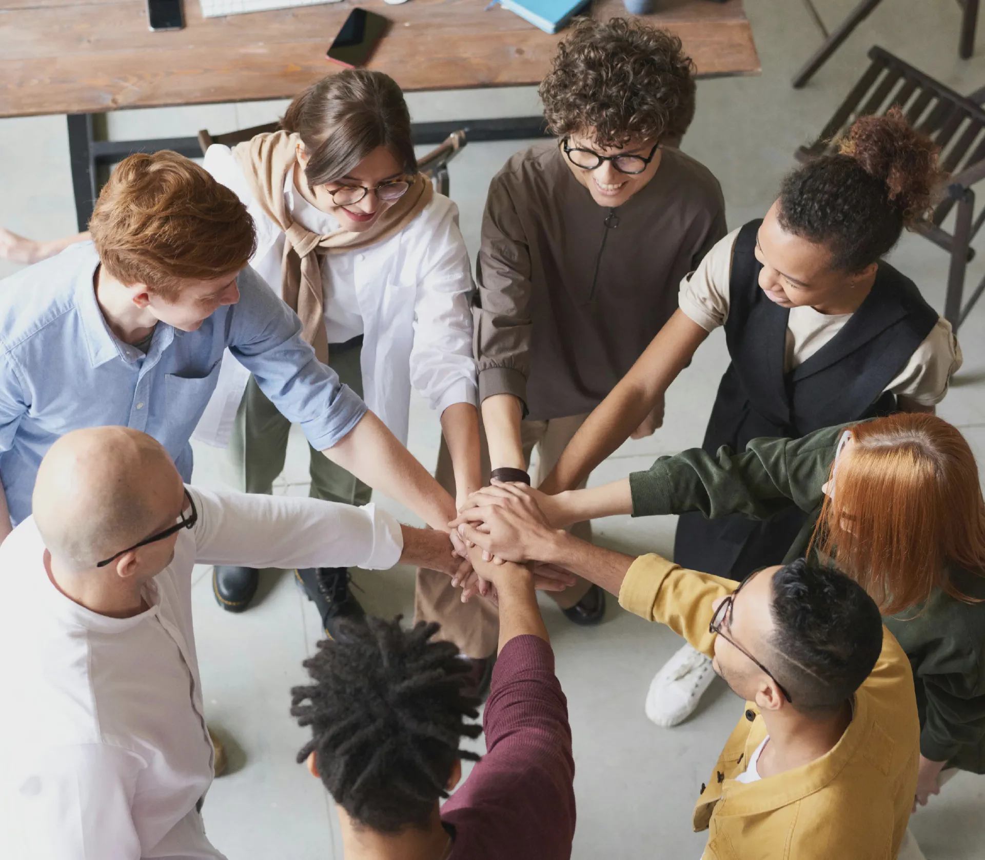 People working together